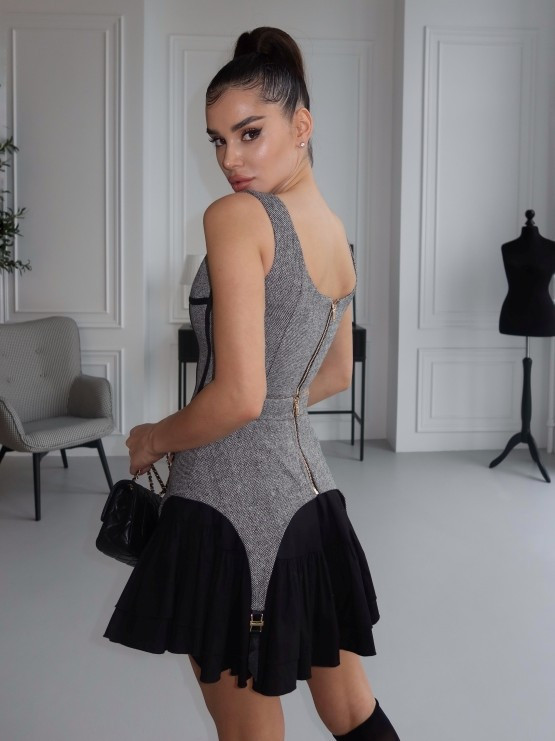 Баска темний твід