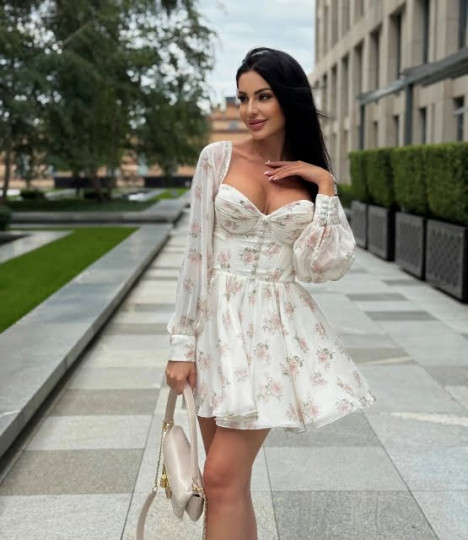 Сукня з принтом SIA FLY