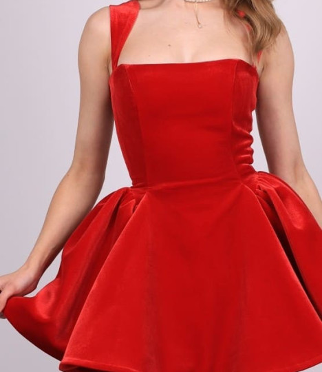 Dress OKSAMUT RED