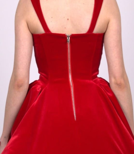 Dress OKSAMUT RED