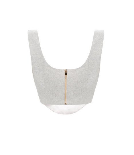 Corset WHITE TWEED