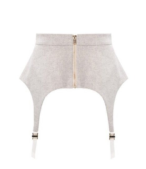 Peplum WHITE TWEED