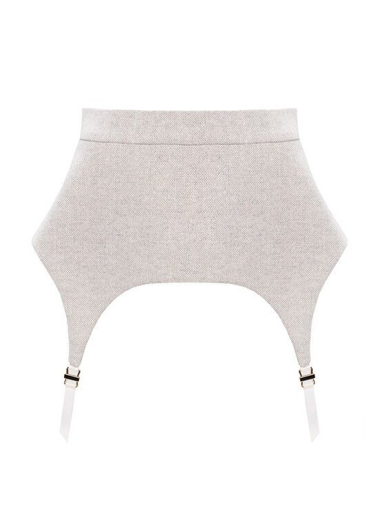 Peplum WHITE TWEED