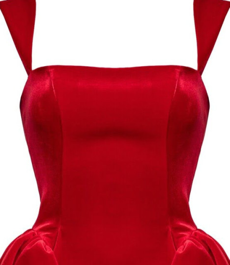 Dress OKSAMUT RED