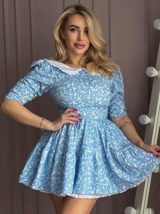 Dress ANGEL blue