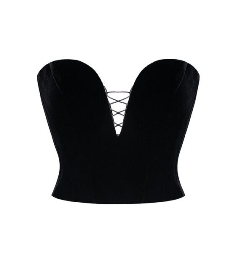 Corset KIKO of velvet