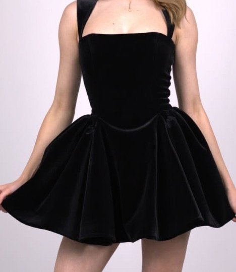 Dress OKSAMUT BLACK