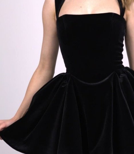 Dress OKSAMUT BLACK