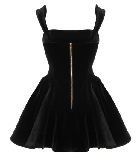 Dress OKSAMUT BLACK