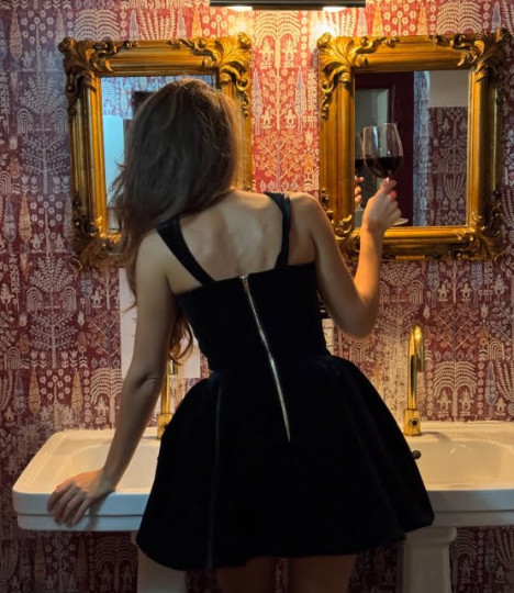 Dress OKSAMUT BLACK